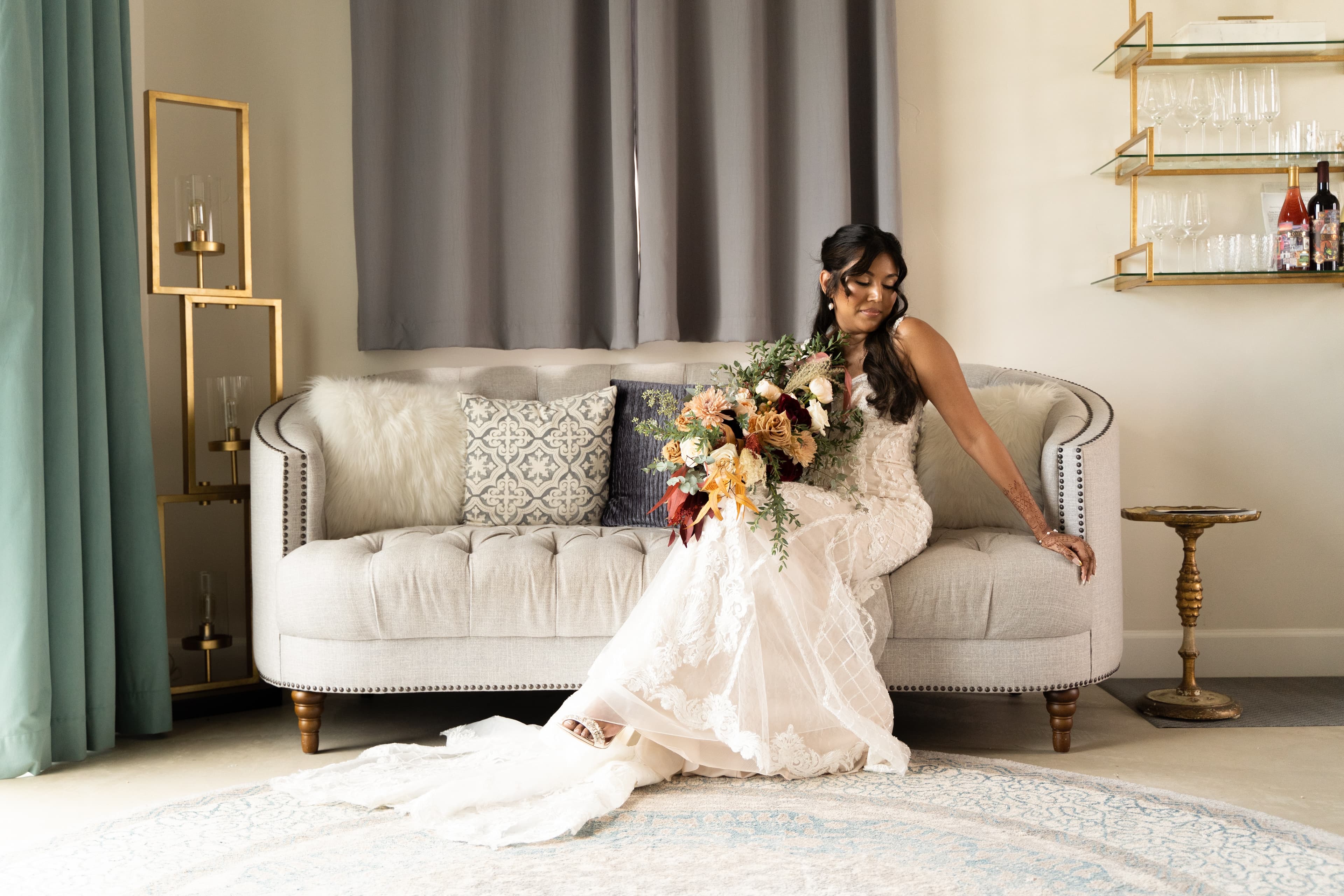 Bouquet, before.