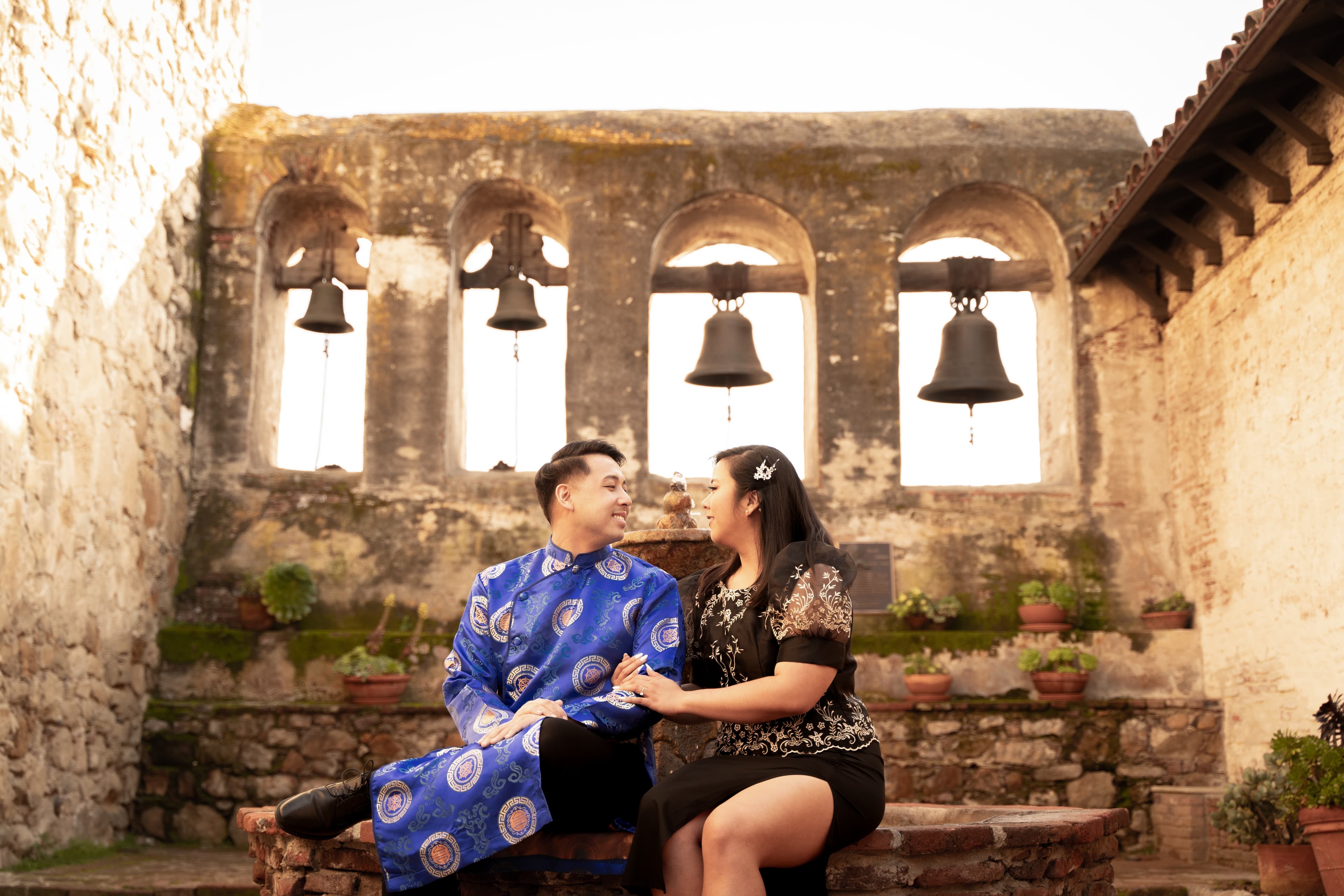 Áo dài, mission bells.